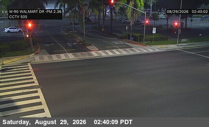 SR-90 : (505) Walmart Drwy NE Corner live camera view