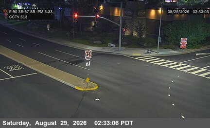 SR-90 : (513) SR-57 SB OR SE Corner live camera view