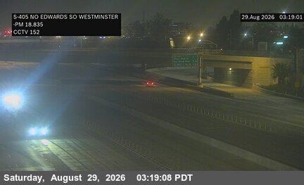 I-405 : (152) North of Edwards live camera view