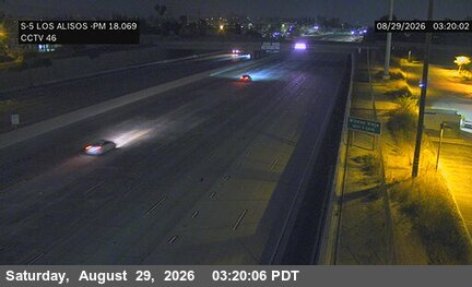 I-5 : (46) Los Alisos live camera view