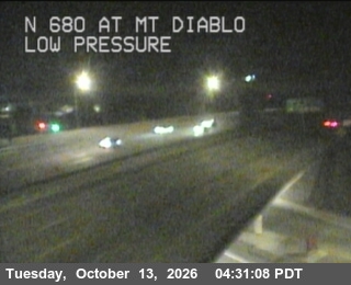 I-680 : at Mt Diablo Bl live camera view