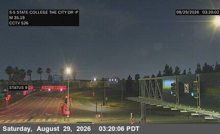 I-5 : (526) State College & City Drive live camera view