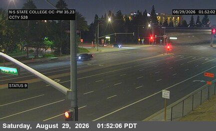 I-5 : (528) State College & Orange Center live camera view
