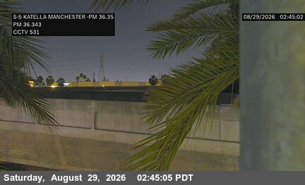 I-5 : (531) Katella & Manchester live camera view