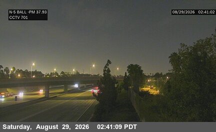 I-5 : (701) Ball live camera view