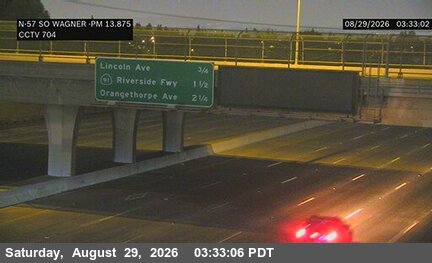 SR-57 : (704) S/O Wagner live camera view