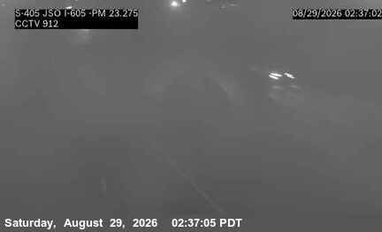 I-405: (912) SB JSO I-605 live camera view