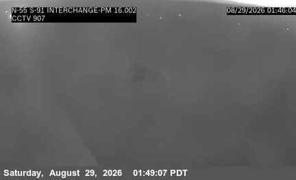SR-55 : (907) NB SR-55 at SR-91 Interchange live camera view