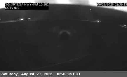 I-5 : (913) SB I-5 at ORTEGA HWY live camera view