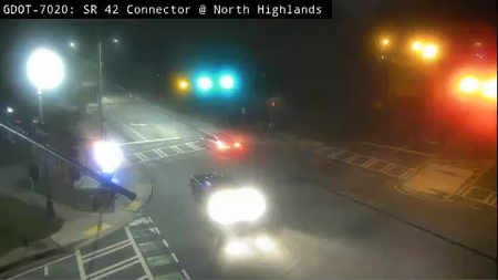 SR 10 / Freedom Pkwy at North Highland Ave live camera view