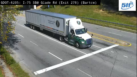 Glade Rd at I75 SB live camera view