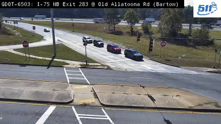 Old Allatoona Rd at I75 NB live camera view