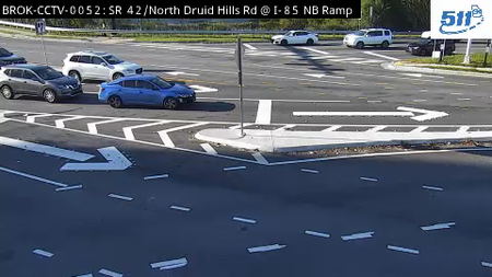 SR 42/N Druid Hills Rd at I-85 NB Ramp live camera view