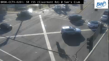 SR 155/Clairmont Rd at Sams Club Dwy live camera view