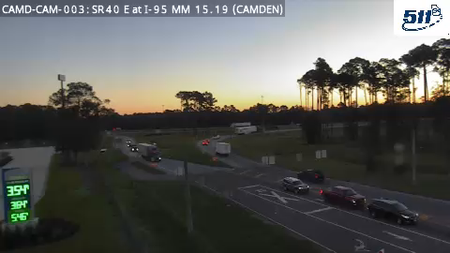 SR 40 at I-95 SB Ramp live camera view