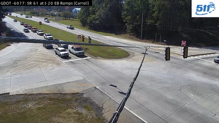 SR 61 at I-20 EB live camera view