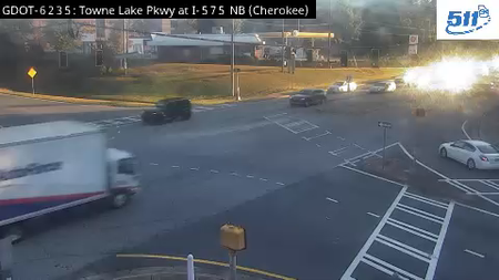 Town Lake Pkwy at I-575 NB live camera view