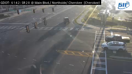 SR 20 at NORTHSIDE CHEROKEE BLVD live camera view