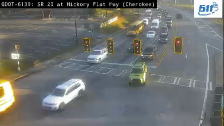 SR 20 at Hickory Flat Highway live camera view