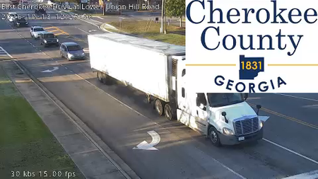 E Cherokee Dr at Lower Union Hill Rd live camera view