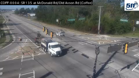 SR 135 at McDonald Rd/Old Axson Rd live camera view