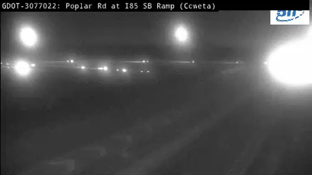 Poplar Rd at I-85 SB ENT live camera view