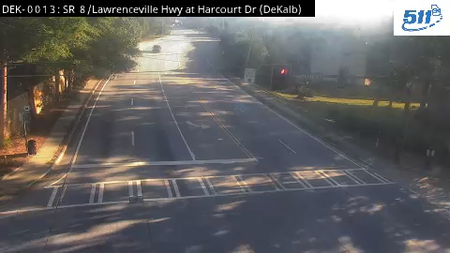 SR 8/Lawrenceville Hwy at Harcourt Dr live camera view