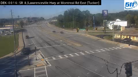 SR 8/Lawrenceville Hwy at Montreal Rd (East) live camera view