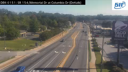 SR 154/Memorial Dr at Columbia Dr live camera view
