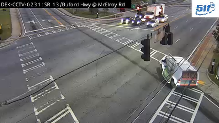 SR 13 / Buford Hwy at McElroy Rd live camera view
