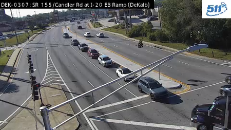 SR 155/Candler Rd at I-20 EB Ramp live camera view