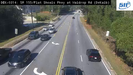 SR 155/Flat Shoals Pkwy at Waldrop Rd live camera view