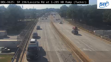 SR 236/Lavista Rd at I-285 NB Ramp live camera view