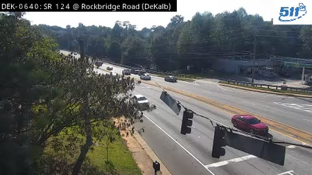 SR 124 at Rockbridge Rd live camera view