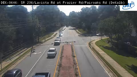 SR 236/Lavista Rd at Frazier Rd/Fairoaks Rd live camera view