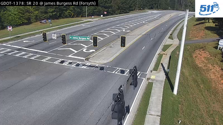 SR 20/Buford Hwy at James Burgess Rd live camera view