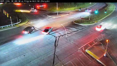 SR 400 NB at Pilgrim Mill Rd live camera view