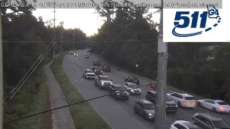 New Sea Island Rd at Demere Rd live camera view