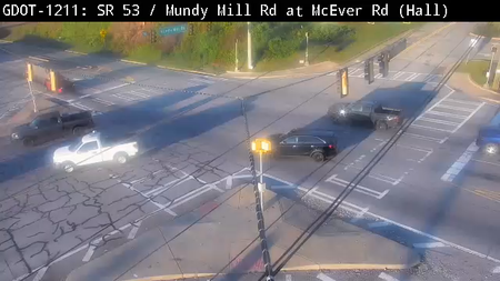 SR 53/Mundy Mill Rd at McEver Rd live camera view