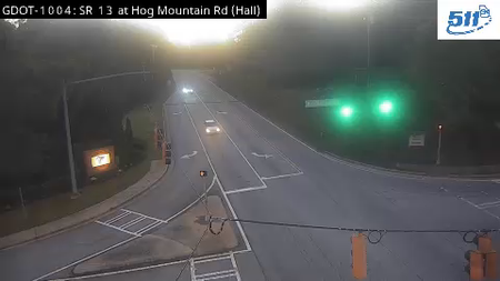 SR 13 at Hog Mountain Rd live camera view