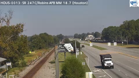 SR 247 at SR 247C/Robins AFB live camera view