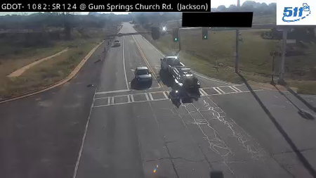 SR 124 at Gum Springs Church Rd live camera view