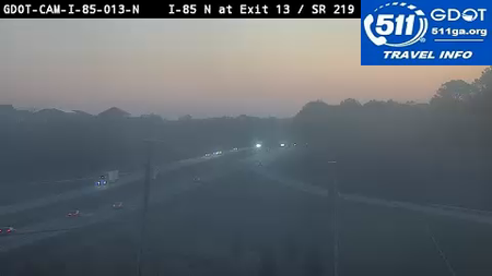SR 219 at I-85 NB live camera view