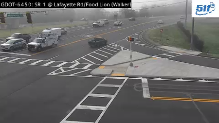 SR 1 at Lafayette Rd/Food Lion live camera view