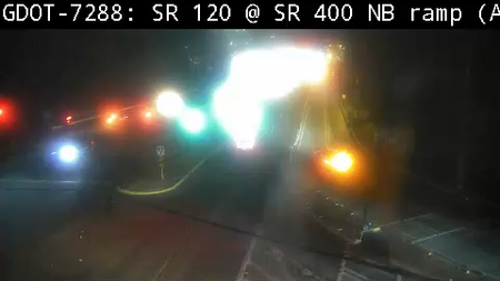 SR 120/OMP at SR 400 NB Ramp live camera view