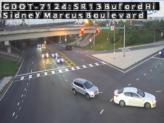 SR 13 / Buford Hwy at Sidney Marcus Blvd live camera view