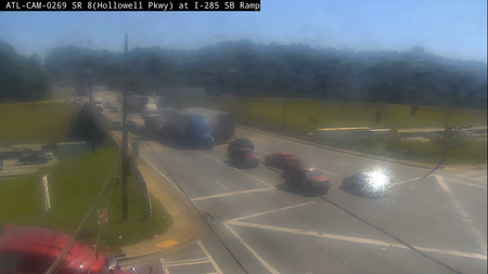 SR 8/Hollowell Pkwy at I-285 SB Ramp live camera view