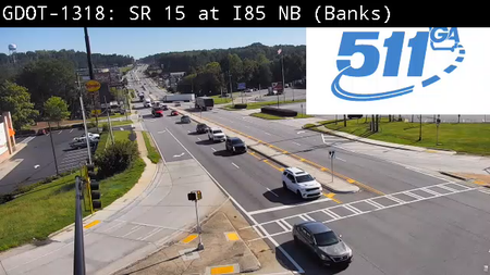 SR 15 at I-85 NB live camera view