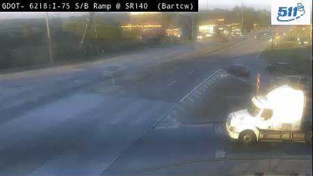 SR 140 at I75 SB live camera view