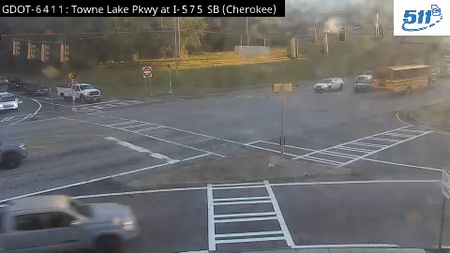 Town Lake Pkwy at I-575 SB live camera view